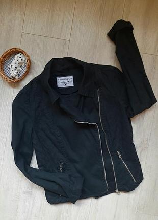 Котонова косуха чорна terranova жіноча