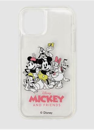 Чехол sinsay для iphone 12 / 12 pro disney mickey and friends