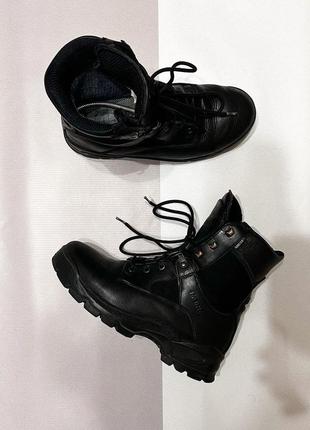 Зимові чоловічі оригінальні ботінки meindl gore tex шкіряні 41 розмір