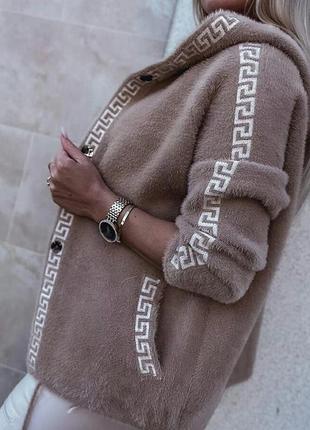 Шубка пальто альпака туреччина люкс якість 🇹🇷7 фото