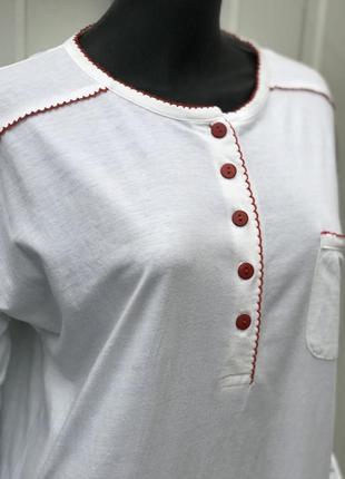 Нічнушка з довгим рукавом 💯 % коттон2 фото