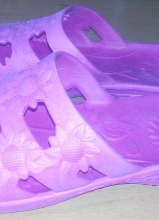 Тапки шлепки женские резиновые