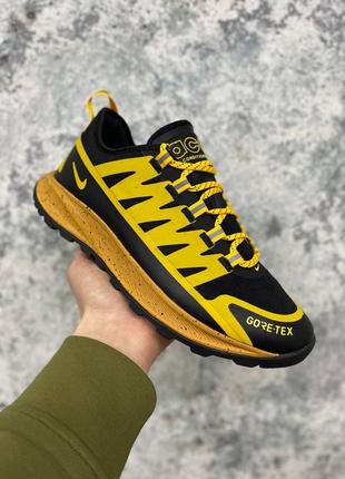 Кросівки чоловічі nike acg air nusa gore-tex black\yellow
