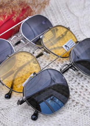 Фирменные солнцезащитные очки flip up havvs polarized hv68020  фотохромные хамелеон8 фото