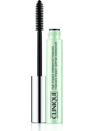 Водостойкая тушь для ресниц clinique high impact waterprooof mascara4 фото