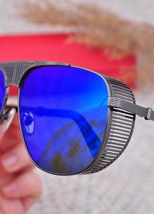 Фирменные солнцезащитные крупные очки  havvs polarized hv68012 с боковой шорой3 фото