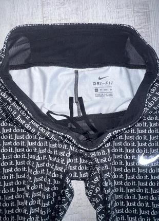 Оригінальні лосіни для занять спортом nike dri-fit 10