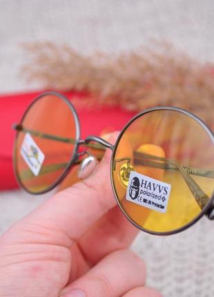 Фірмові сонцезахисні овальні фотохромні окуляри havvs polarized hv68004 хамелеон