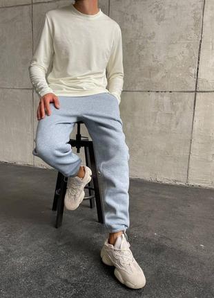 § брюки на флисе материал: трикотаж 3-х нить петелька