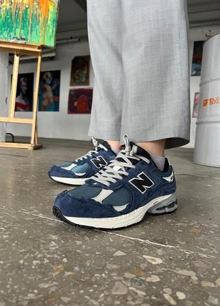 Чоловічі кросівки new balance 2002r blue nbl-0081