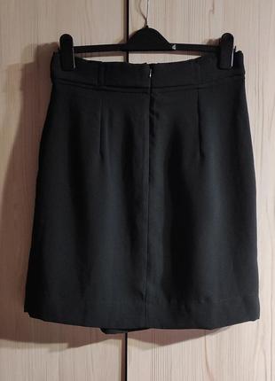H&m короткая черная юбка xl8 фото