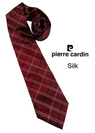 Шовкова брендова краватка pierre cardin.