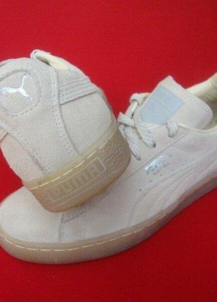 Кроссовки ess puma suede натур замша оригинал 39-40 разм