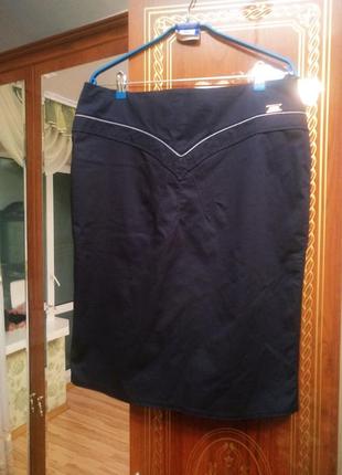 Новая брендовая стильная юбка карандаш, 50-541 фото