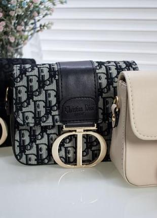 Черная текстильная женская мини сумка клатч брендовая модная маленькая сумочка кросс-боди9 фото
