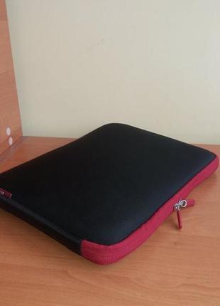 Чохол для ноутбука 10" belkin notebook sleeve jet / cabernet (f8n140eabr)