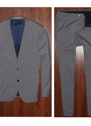 Hugo boss stretch wool suit мужской премиальный костюм хуго босс