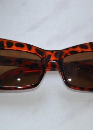 Солнцезащитные очки кошечки леопардовые, лисьи очки, очки 70-80-х!распродажа!1 фото
