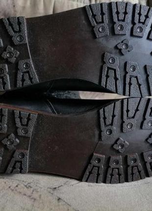 Шкіряні натуральні чоботи 39-407 фото