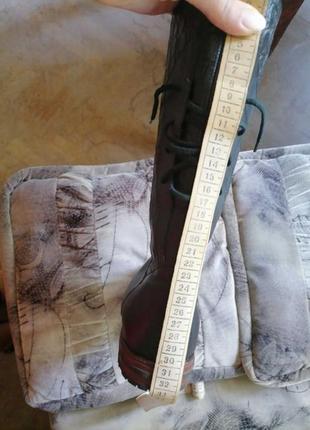 Шкіряні натуральні чоботи 39-405 фото