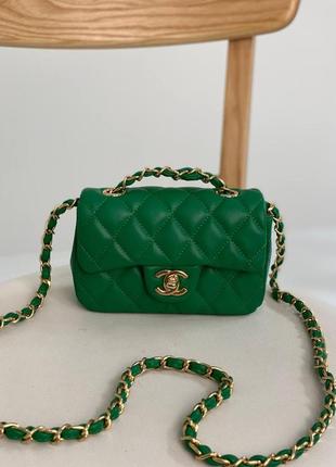 Женская сумка mini green