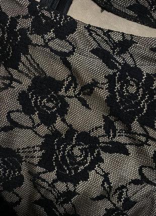 Праздничное сетевое платье