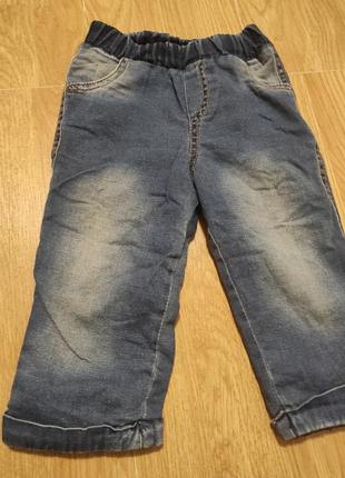 Продам штани теплі для хлопчика на 1.5-2 роки