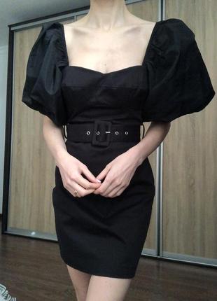 Чорна сукня zara