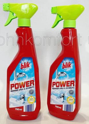 Спрей для ванної кімнати blik power 750 ml2 фото