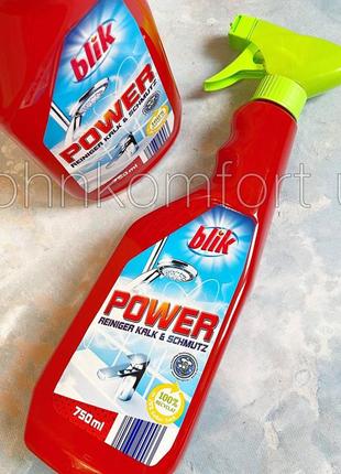 Спрей для ванної кімнати blik power 750 ml4 фото