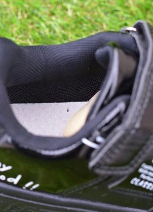Демисезонные детские кроссовки jong golf black для девочки черные р32-372 фото