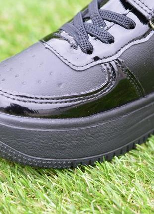 Демисезонные детские кроссовки jong golf black для девочки черные р32-375 фото