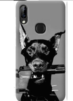 Чехол для lenovo s5 pro доберман