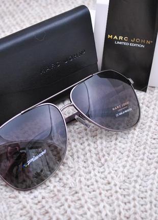 Фірмові сонцезахисні окуляри marc john polarized mj07803 фото