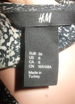 Стильный шелковистый  ромпер h&m ,комбинезон6 фото