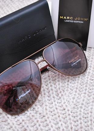 Фирменные солнцезащитные очки  marc john polarized mj0780