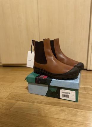 Joules carnaby chunky chelsea boots4 фото