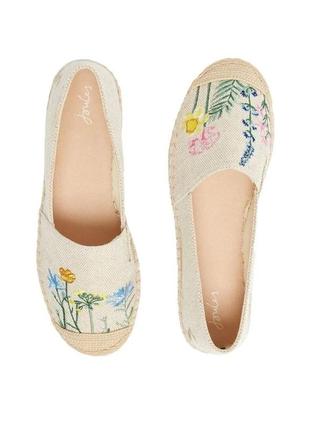 Joules еспажріллі uk 7/eur 40 устілка 26