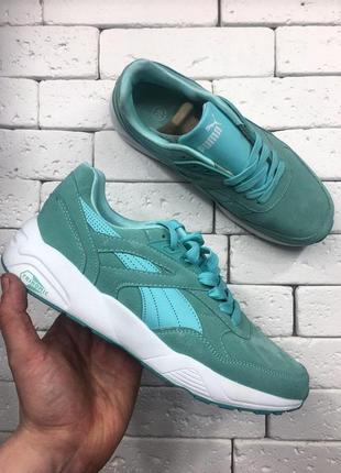 Кросівки - puma Blue trinomic ( бірюзові )