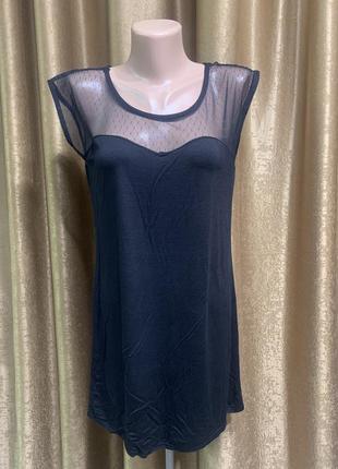 Вечерняя блузка платье new look, вискоза размер l xl 2xl1 фото