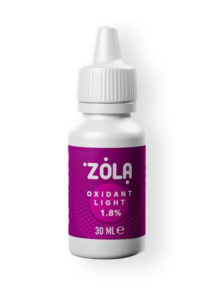 Zola oxidant light — окислювач 1.8% 30 мл1 фото