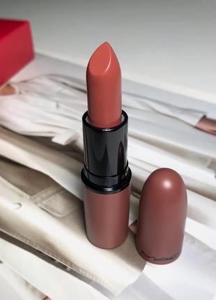 Матова помада mac cosmetics matte lipstick whirl