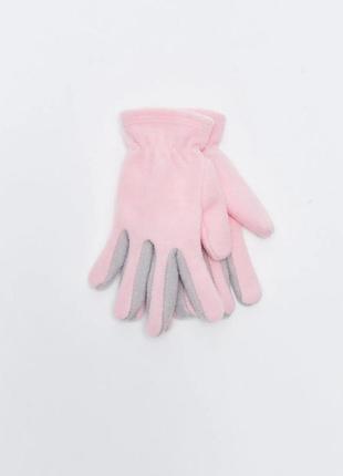 3-6 р 98-116 см нові фірмові м'якенькі флісові рукавички рукавиці перчатки дівчинці lc waikiki