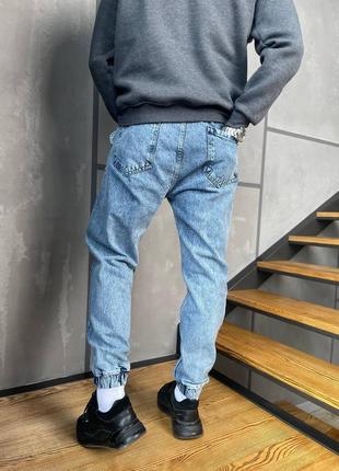 Мужские джинсы / качественные джинсы в светлом цвете на каждый день4 фото