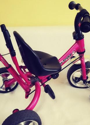 Велосипед трайк для девочки super trike2 фото