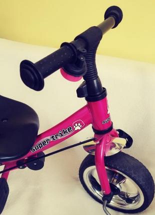 Велосипед трайк для девочки super trike3 фото