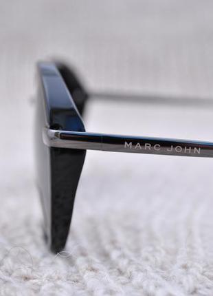 Фирменные солнцезащитные очки круглые с шорой marc john polarized mj0766
