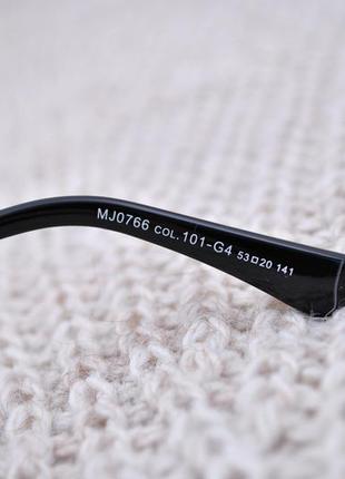 Фирменные солнцезащитные очки круглые с шорой marc john polarized mj0766