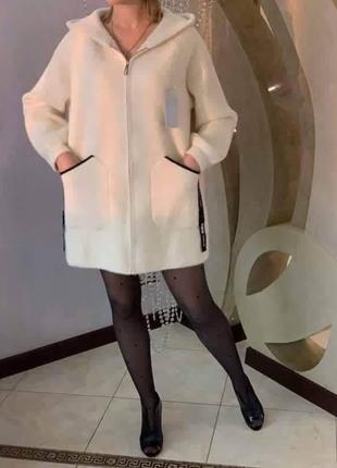 Пальто альпака турция люкс коллекция