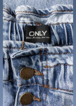 Джинсы с высокой посадкой only denim jeans4 фото